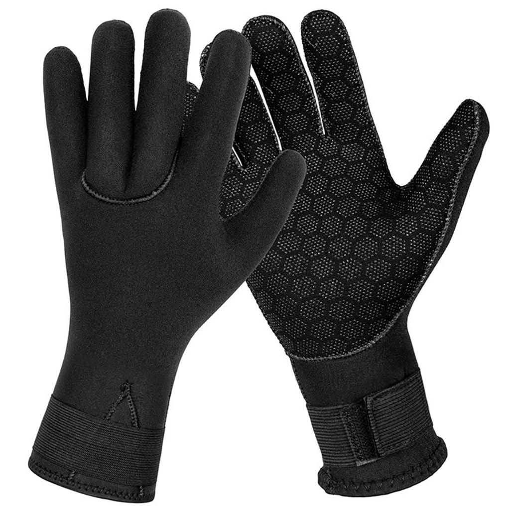 3mm Neopren Tauchhandschuhe Socken Verstellbare Handgelenk Knöchelriemen für Surfen Schnorcheln Kajakfahren Schwimmen Wassersport