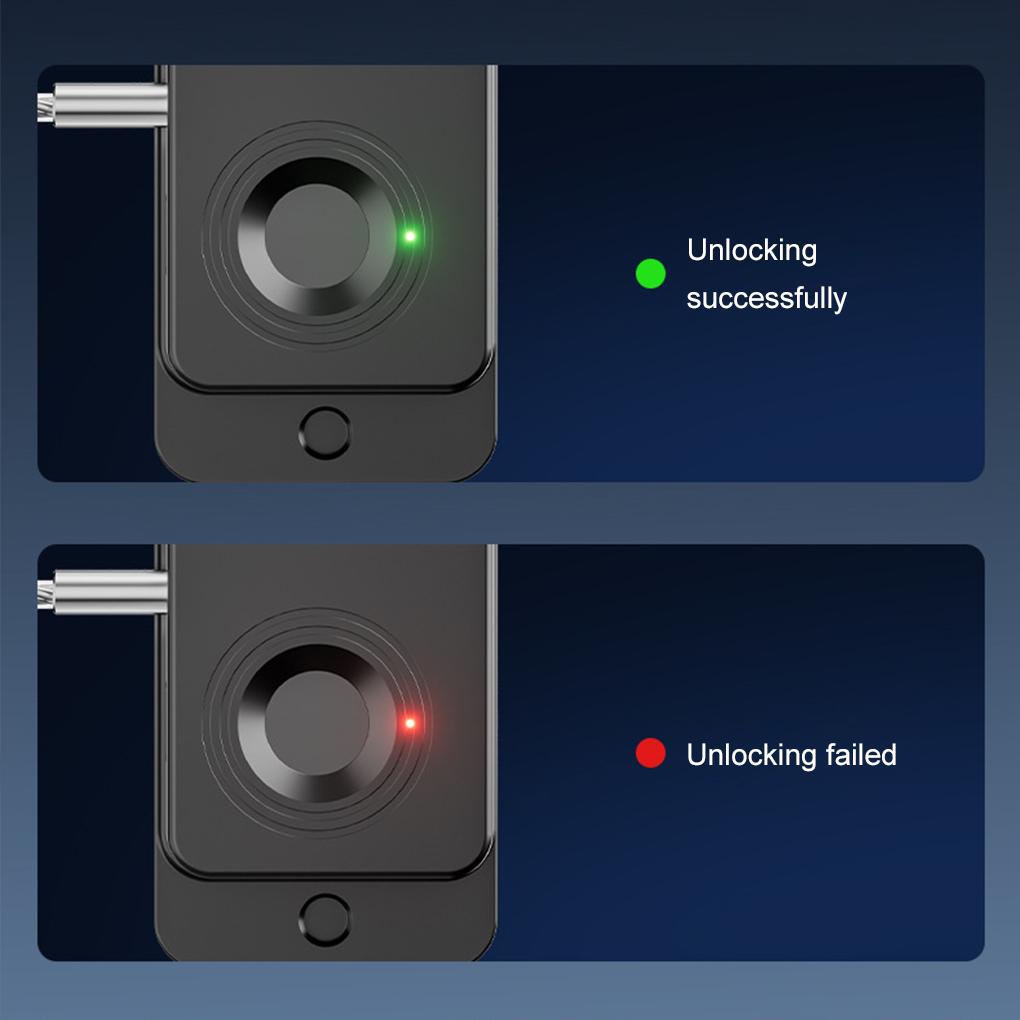 ABS Biometric Fingerprint Lock For Drawers Valuables With Ease Multi Functional Refrigerator Lock