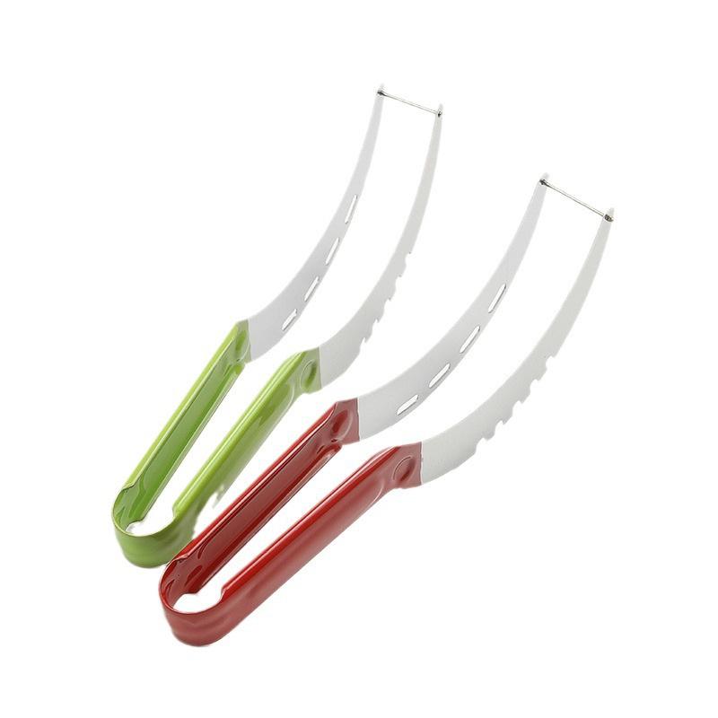 Watermelon Cutter & Fruit Divider - Multi-functional Stainless Steel Kitchen Gadget