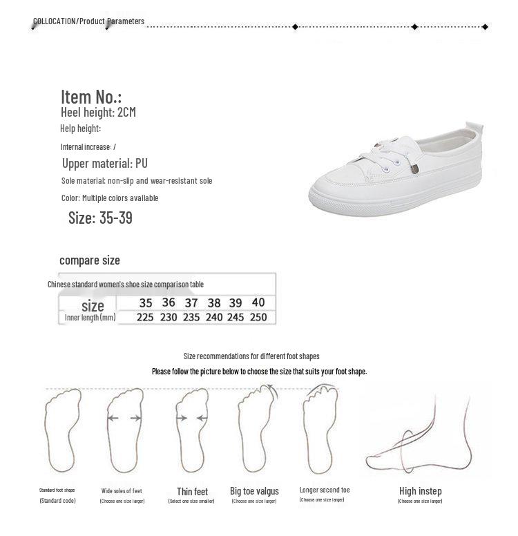 2025 Women's White Low-Cut Canvas Sneakers - Round Toe, Lace-Up, Flat Bottom Casual Shoes