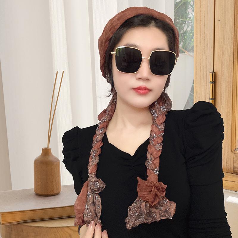 Vielseitiges gerüschtes Stirnband für Mädchen - Modischer Outdoor-Herbst/Winter-Halswärmer