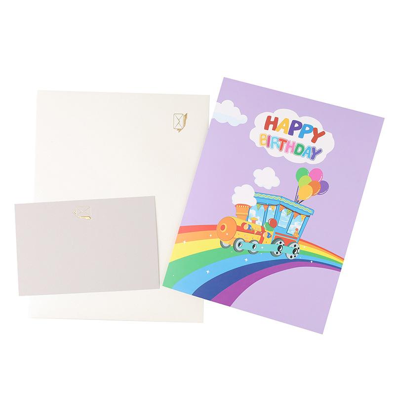 Happy Birthday Card for Girl Kids Wife 3D Pop-Up Funny Happy Cards Party Wedding Invitations Greeting Cards