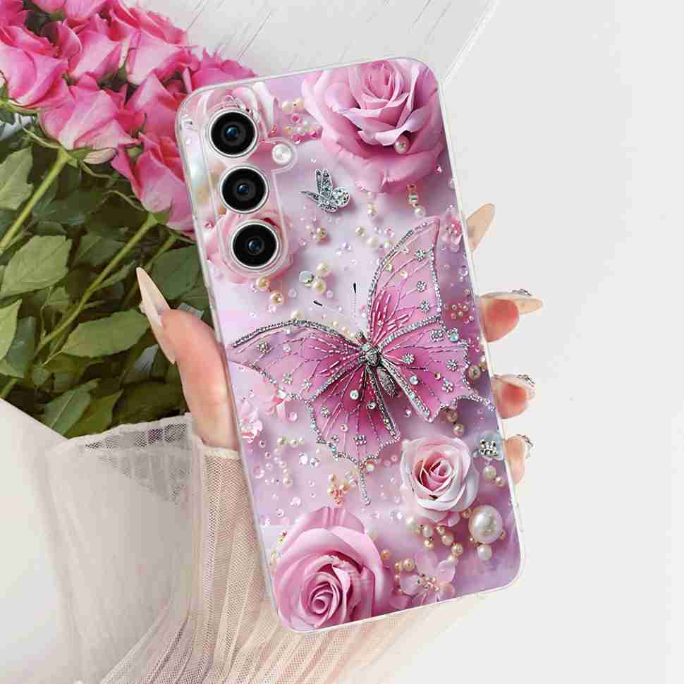 For Samsung Galaxy S23 FE Case Cover Soft Silicone Cute Tiger Cartoon Phone Case For Samsung S23 FE S23FE SM-S711B Shell