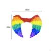 3D Angel Wings Cosplay Kids Adults Halloween Costume Accessories Fairy for Performance,