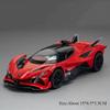 1:32 Apollo IE EVO Alloy Model Toy Diecast Car Doors Opened Sound Light Pull Back Miniature Rubber Tires Cars Kid Christmas Gift