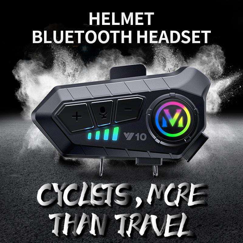 Helmet Bluetooth Headset Waterproof Noise Cancelling Motorcycle Headset Helmet Headset soft mark