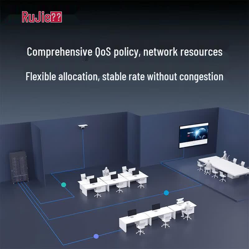 Ruijie RG-S6120-20XS4VS2QXS 24-Port 10G All-Fiber Layer 3 Managed Switch