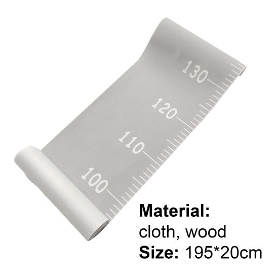 Growth Chart Removable Nordic Style Solid Color Height Measurement Ruler for Living Room