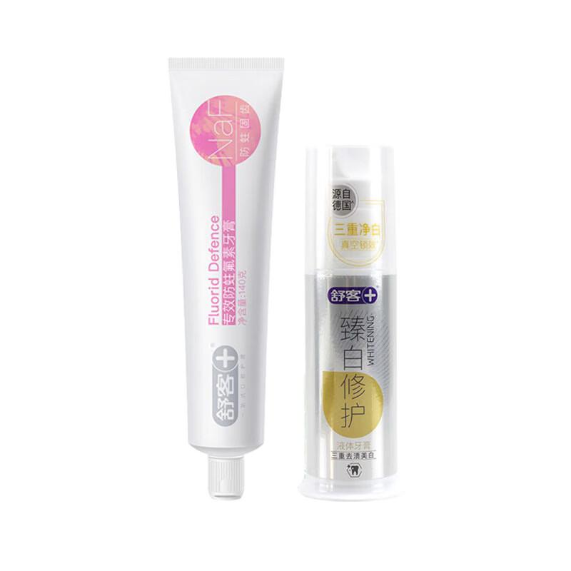 Shuke Whitening & Anti-Cavity Toothpaste Family Pack