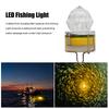 Underwater Fishing Lamp Waterproof Colorful LED Fish Luring Light Submersible Deep Drop Fish Attraction Gathering Lamp Fishing Accessories
