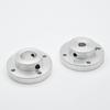 Aluminum Alloy Flange Coupling 5/6/6.35/7/8/9/10~22MM Hole-Keyway 50MM Rigid Transmission Shaft Connection