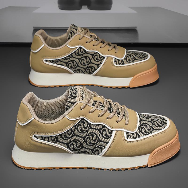 Moda Reducere Pantofi de lux din piele Casual Bărbați Pantofi retro verzi Bărbați Antrenor de designer Pantofi sport confortabili cu platformă Bărbați 2024