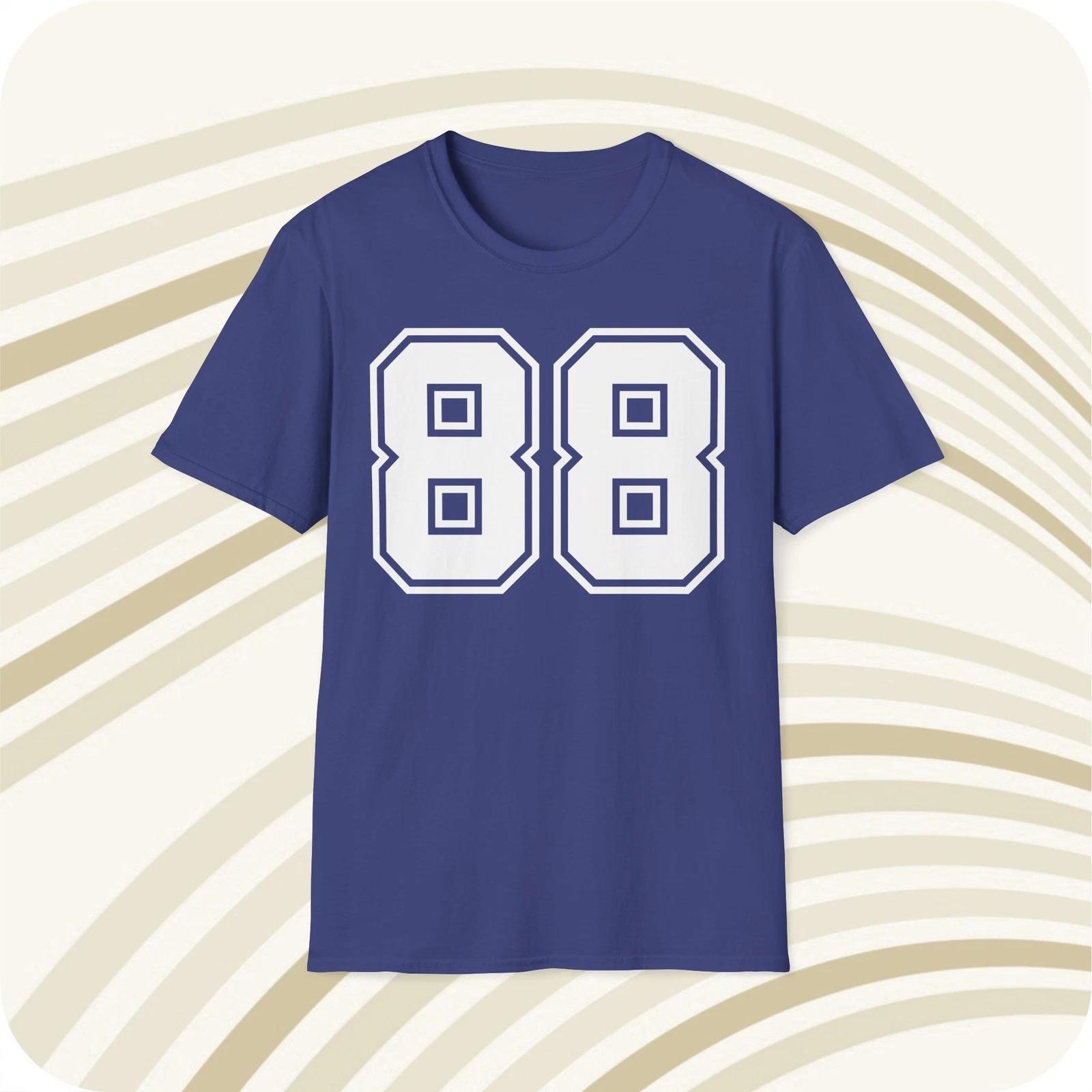 Drew Pearson #88 Dallas Cowboys NFL Jersey T shirt - Front & Back Print 3XL