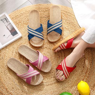 36-45 Women'S Slippers Linen Casual Summer Slippers