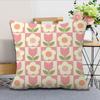 Flowers Soft Comfortable Cute Pillow Case Nordic For Sofa Living Room Home Office Decor Protective Style Tulip Covers