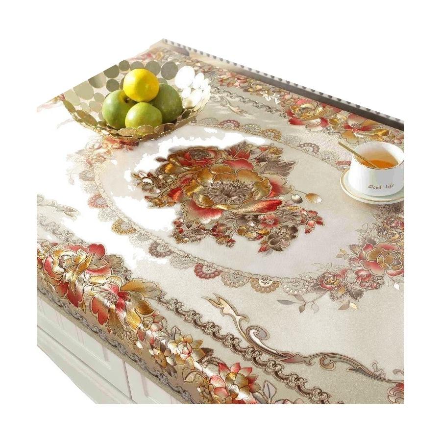 Waterproof, Oil-Proof And Anti-Scalding Coffee Table Tablecloth Leave-In Rectangular Household Living Room Light Luxury Tablecloth
