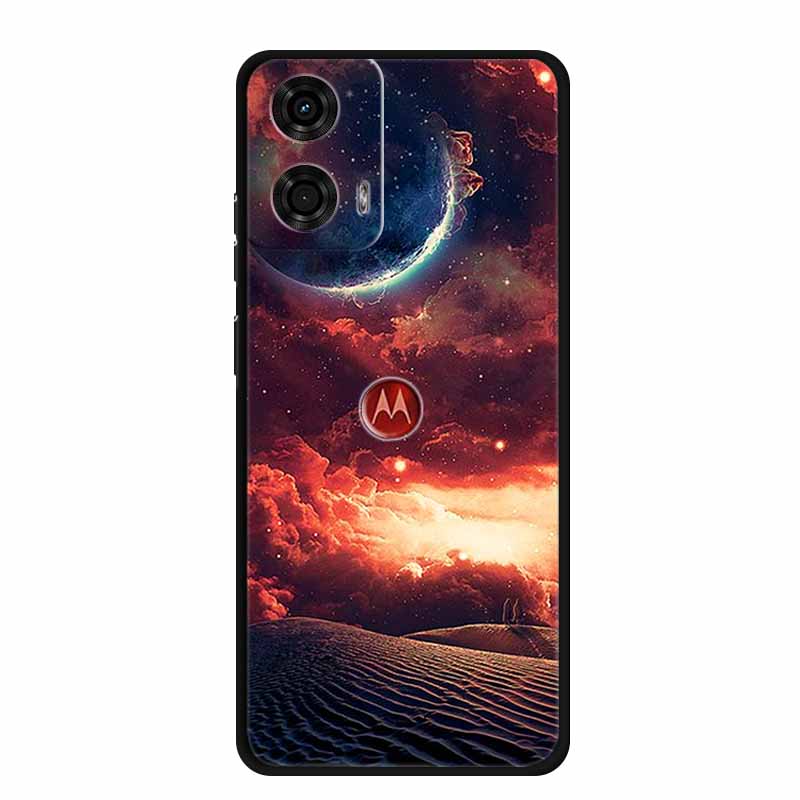 For Motorola G Stylus 5G 2024 Case TPU Animals Soft Silicone Phone Cases For Moto G Stylus 5G 2024 Wolf Protective Back Cover