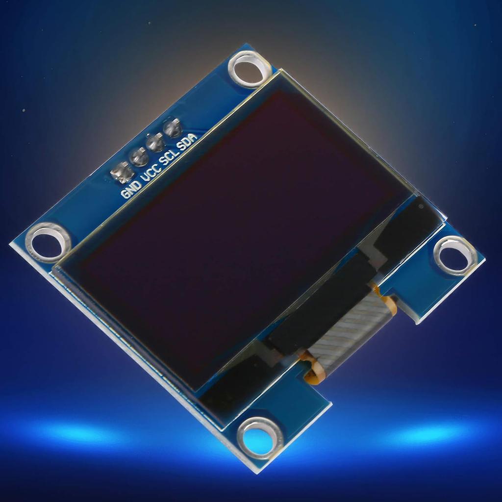 Walfront 1.3 Inch 128X64 IIC I2C SPI Serial OLED Display Module White Text Color for MP3 Function Cellphone Smart Health Device