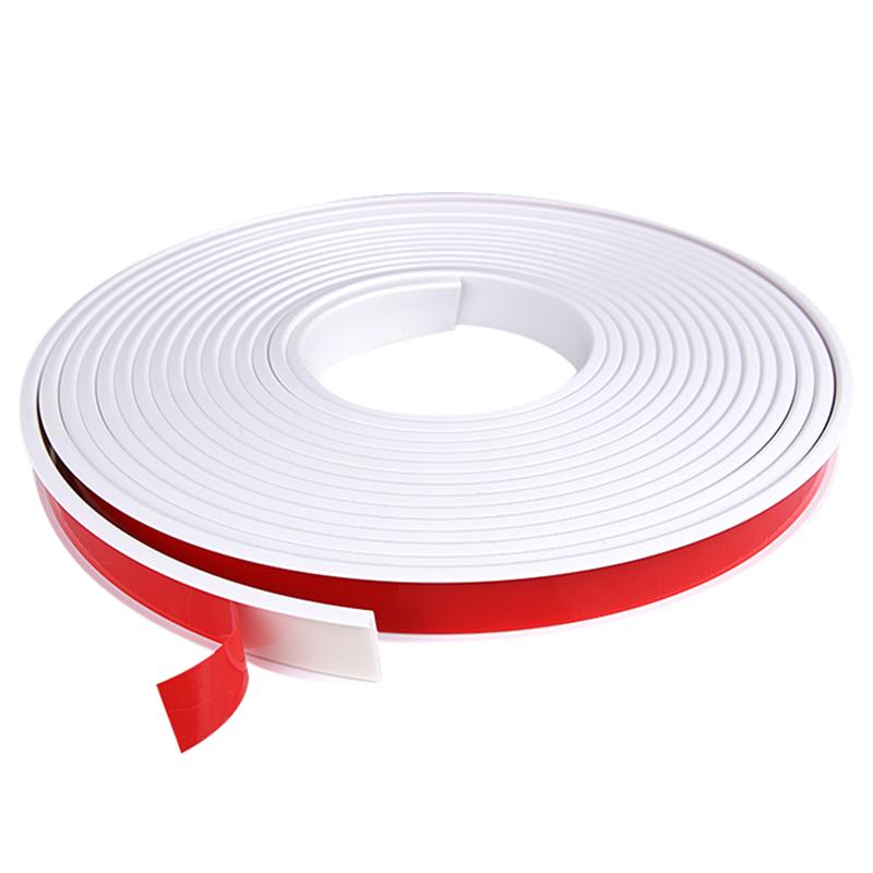 

Self-Adhesive U Shaped Edge Banding Tape Furniture Wood Board Cabinet Table Chair Protector Cover Anti-collision TPE Seal Strip U28mm&5m білий