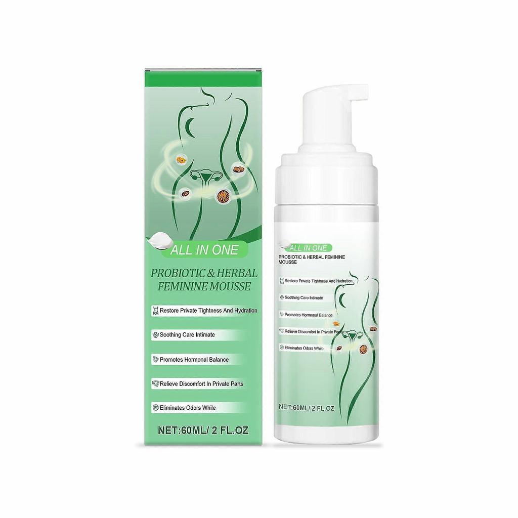 Amz Women's Body Care Mousse Daily Care And Cleansing, Gentle Formula, Refreshing And Comfortable Women's Care