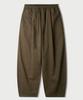 JEMUT Cotton Peach Wide Elastic Waist Pants Brown Mmlp2673