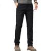 JEEP Casual Pants for Men, Spring And Autumn Business Loose Straight-Leg Trousers, Trendy Versatile Men's Pants, Black, Size 29