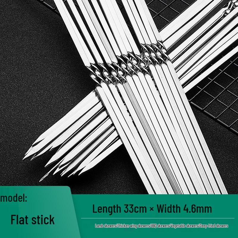 Bamboo Skewers for Grilling Oden and Bobo Chicken with Disposable Handles
