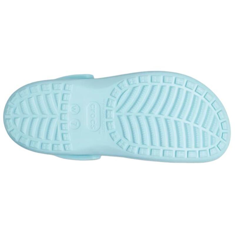 Crocs Baya Platform Clog EVA Lightweight and Comfortable Commuting Outdoor Minimalist Trend Hole Shoes Women's Blue