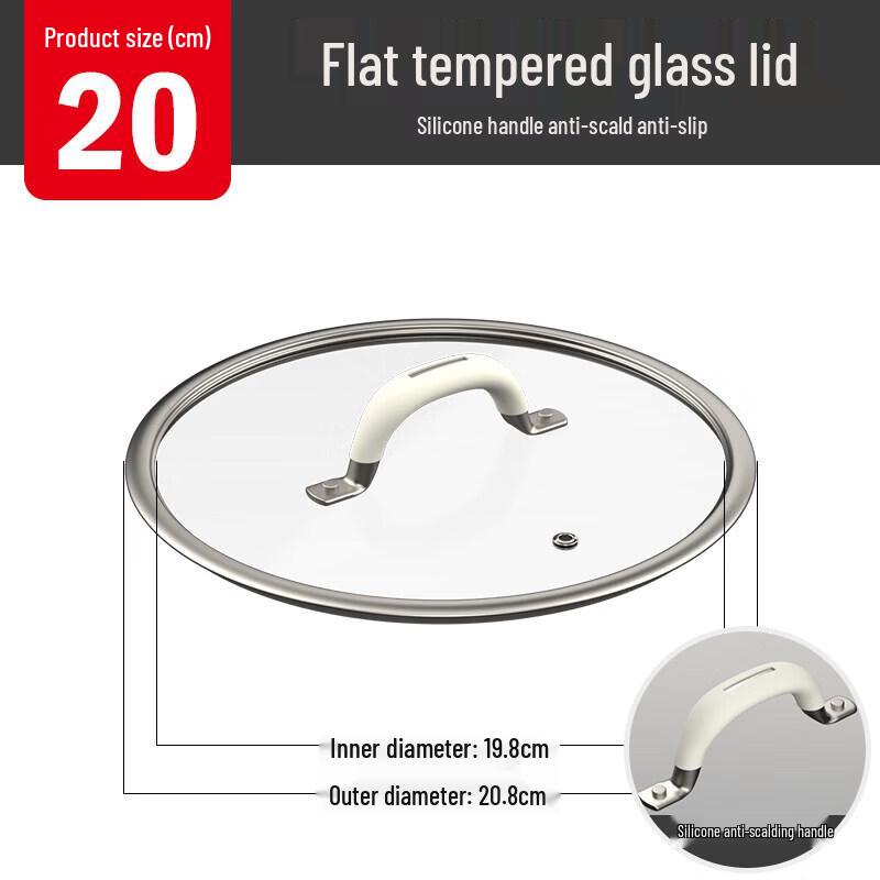 Universal Tempered Glass Pot Lid