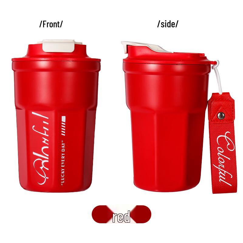 OLOEY Portable Stainless Steel Insulated Coffee Mug