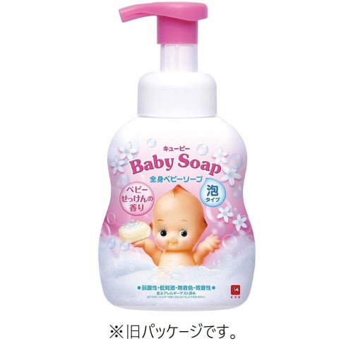 Kewpie Baby Soap, Baby Soap Scent, Foam Type, Pump, 400ml