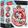 Wooden Christmas Adventure Puzzle Mickey and Minni Disney 9+ Trefl 20192