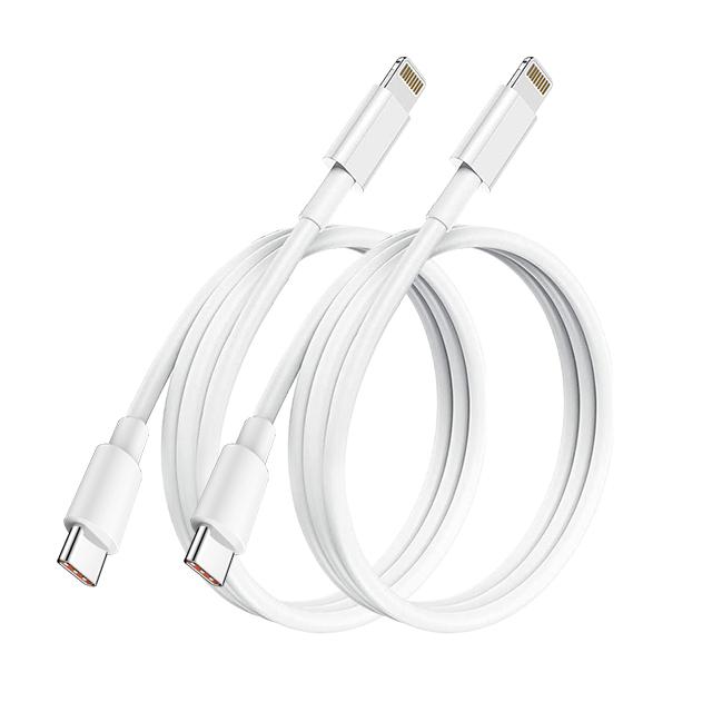 PD Type C to Lightning Data Cable MFI Certified Wire 20W USB C Cord Fast Charger Line for 14 13 12 11 X Ipad 1m