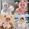 Fleece Hat And Scarf Combo For Women Windproof And Insulated Winter Wear