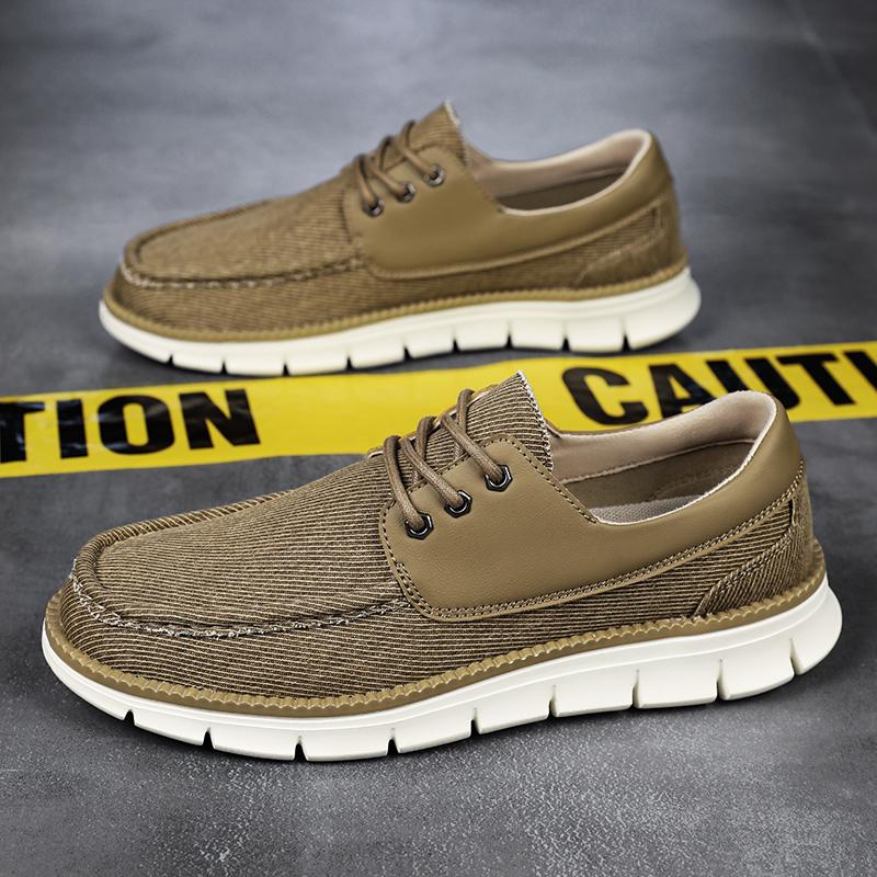 Fashion Luxury Brand Male Lace-Up Outdoor Flats All-match Men Breathable Casual Shoes Handmade Men Shoe New Arrival Men Classic Sneakers