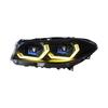 BMW 5 Series (2011-2017) F10/F18 Headlight Assembly with Modified Spoon LED DRLs & Flowing Turn Signals