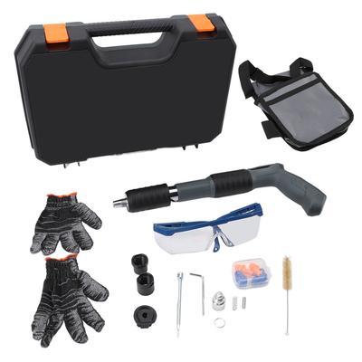 Nail Shooting Machine Manual Soundproof Portable Mini Wall Fastening Power Tool for Concrete Red