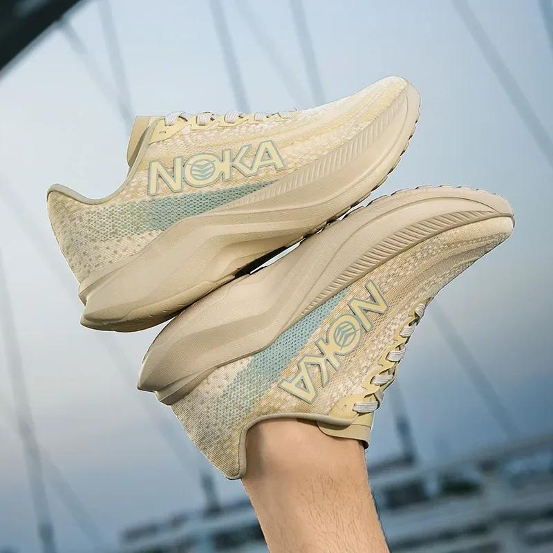 Men's Running Shoes Cushioning Outdoor Breathable Sneakers Jogging Mesh Non-Slip Couple Trainer Race Luxury shoes Off-road Shoes