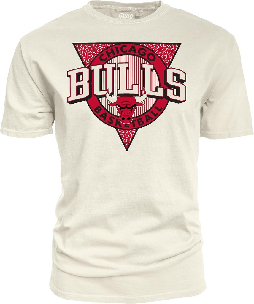 Blue 84 NBA Unisex-Adult NBA Officially Licensed T-Shirt Ringspun Triblock Ivory