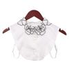 Classic Women Cotton Lace Fake Collar Vintage Detachable Clothes Accessories Lapel Blouse Top Shirt Collar False Collar DropShip