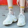 Women Transparent Cute Cat Socks Ladies Japanese Fashion Korean Trendy Summer Thin Crystal Silk Sock Glass Fiber Stocking
