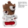 Circus Plush Toy Cartoon Character Stuffed Animal with Crown & Cape 21cm Soft Fantasy Animal Doll Birthday Gift for Kids Fans