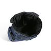 Vintage Denim Backpack Rivet Shoulder Bag Student Schoolbag Class Commuter Backpack