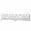 Stainless Steel Mesh Ruler 3 Sizes Precise Scale Plum Blossom Measuring Tool Polished Edge Craft Positioning Ruler