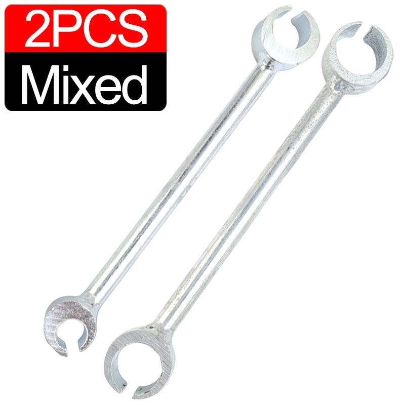 2/1pc Hinge Gap Repair Wrench 9-24.5mm Adjustable Spanner Door Fixing Tool Labor-Saving Home Hardware Bolt DIY Installation Kit