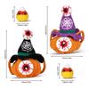 Eyeball Pumpkin Doll Knitting Set Halloween Festival Crochet Material Package With English Video Tutorials Crochet Pumpkin Doll