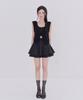 Tetemochi Crochet Knit Vest (Black)
