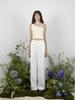 MEENDERI Track Unbalance Sleeveless Top - Lemon