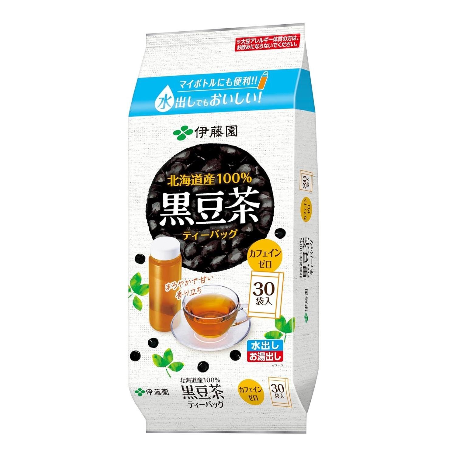 Itoen Black Bean Tea Bags 3.8g30 100 Hokkaido Produced