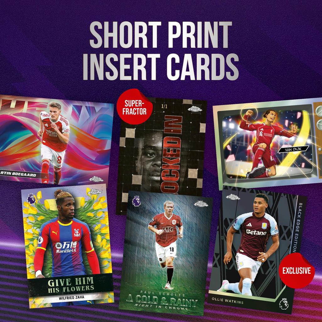 Topps Premier League Soccer Chrome 2026 Value Box